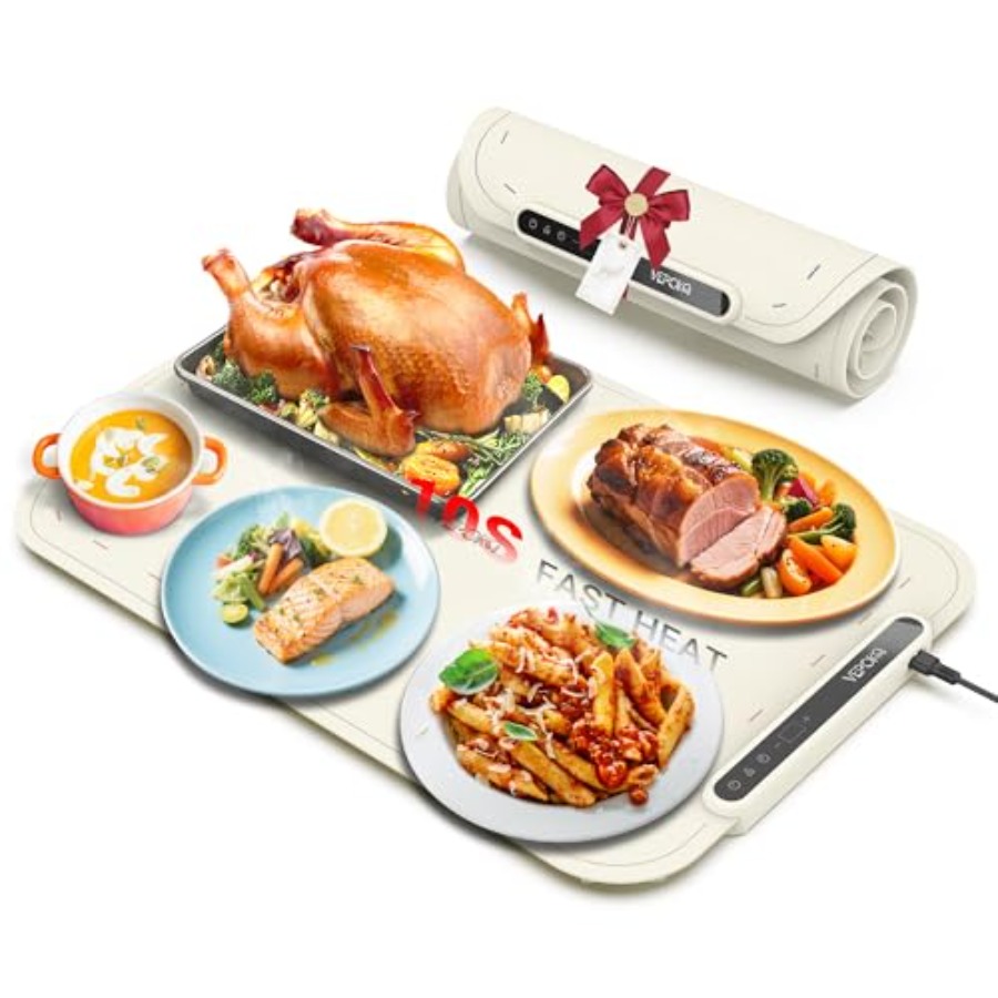 Food & Snacks Coloring Book Bold & Easy Pdf - Warming Mat for Food, VEPOKA Food