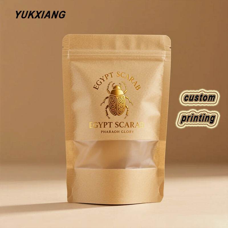 Food Z - Customized Packing Zip lock Kraft Paper