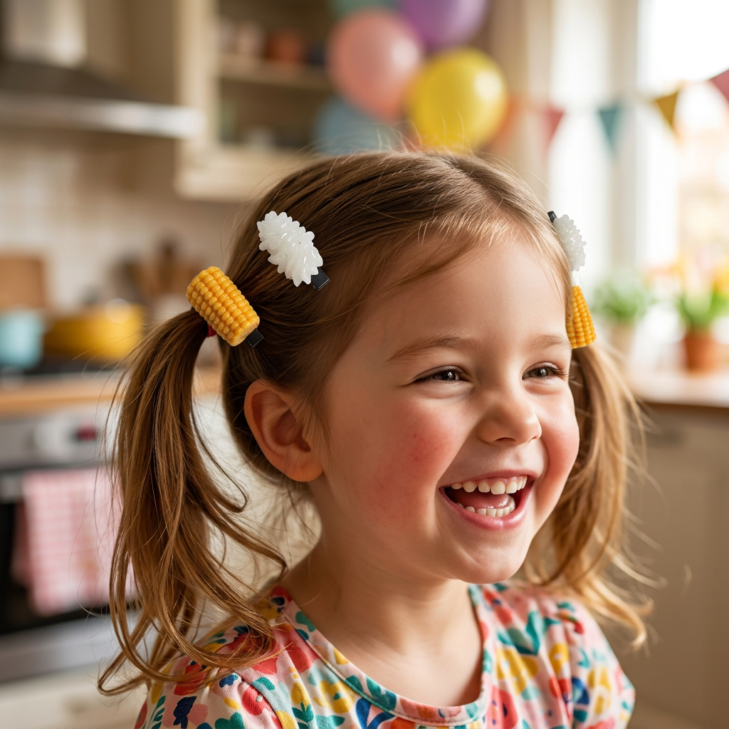 Mini Food Hair Clips Set Reali - Food Snacks For Kids review and price