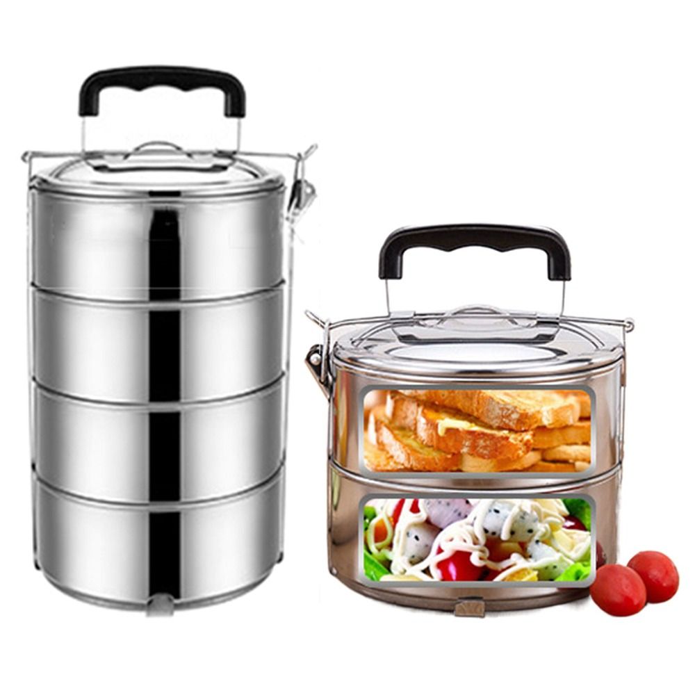 Round Stackable Lunch Snack Bo - Snacks Food Warmer review and price