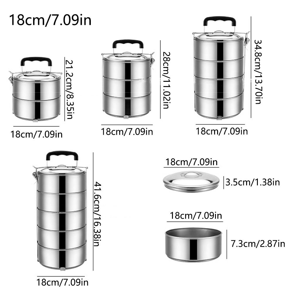Round Stackable Lunch Snack Bo - Snacks Food Warmer review and price