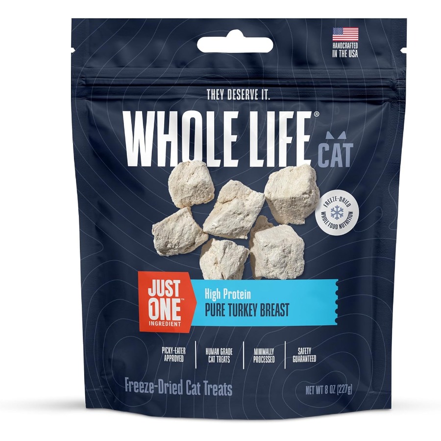 Whole Life Cat Just One Turkey - Food Snacks High In Protein review and price
