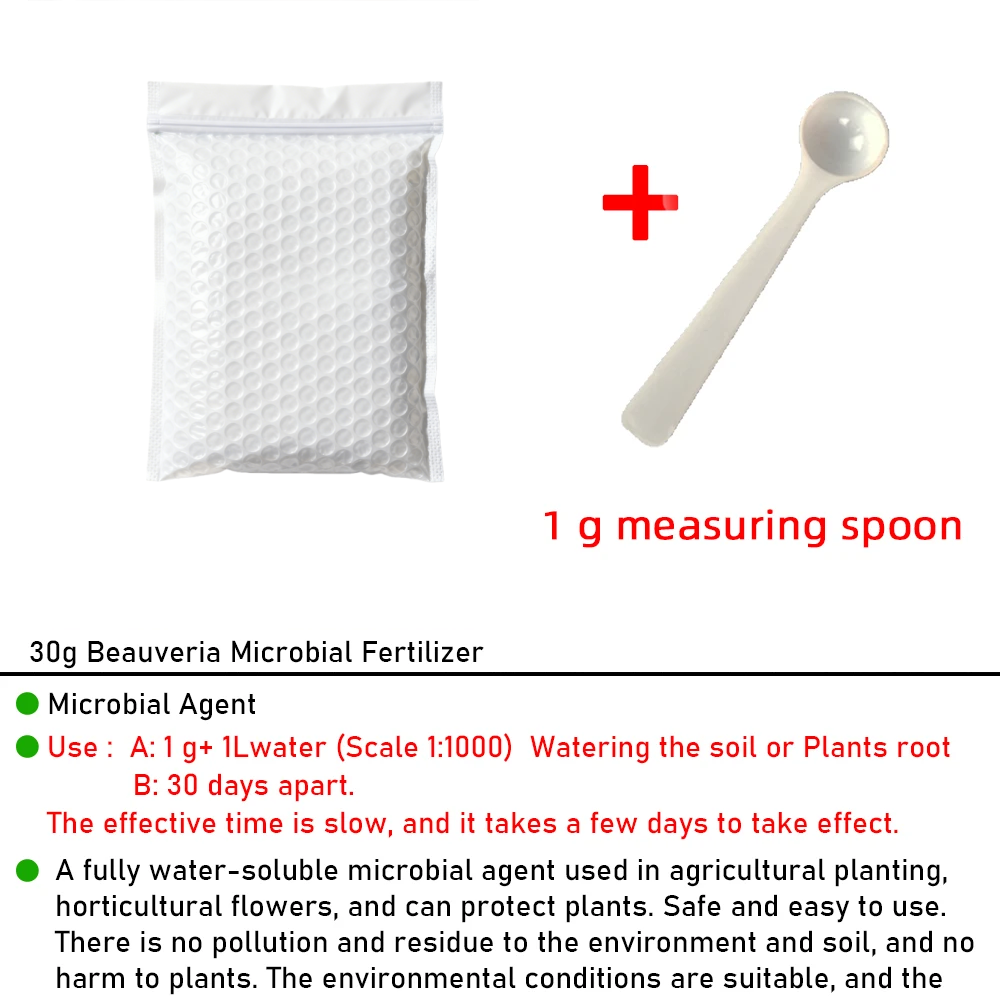 30g Beauveria Microbial Fertil - Food Z review and price