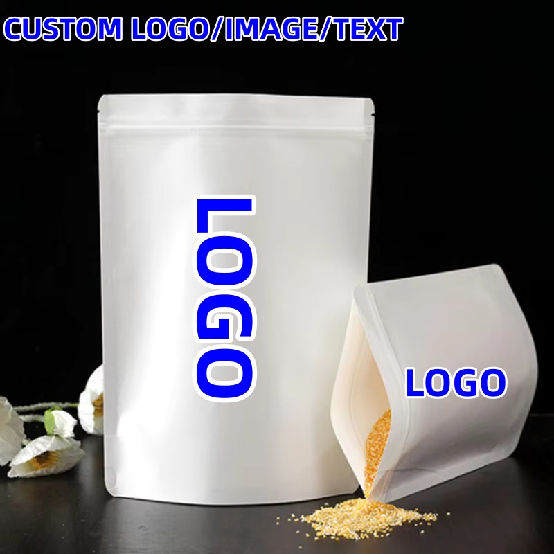 100PCS White Paper + PE Inlay  - Food Like Snacks review and price
