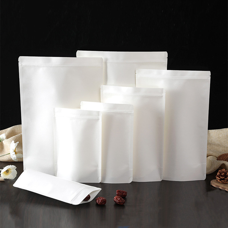 100PCS White Paper + PE Inlay  - Food Like Snacks review and price