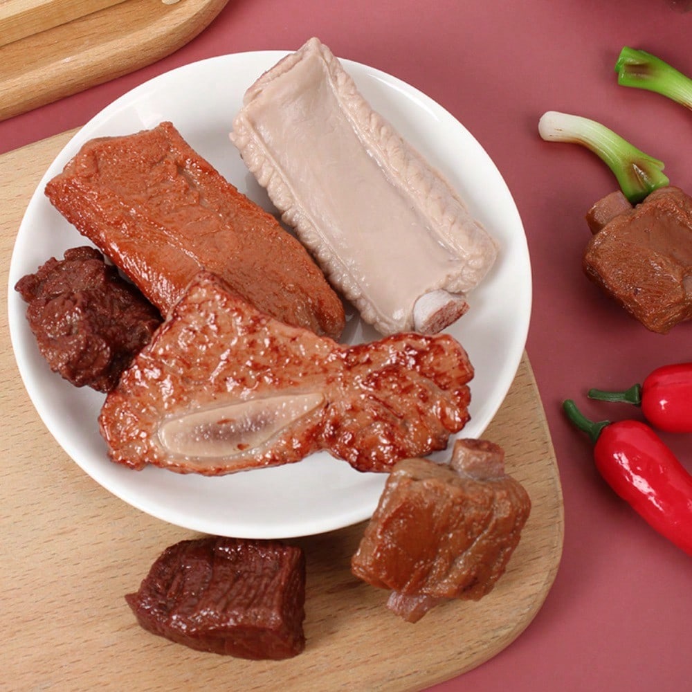 Simulation Food Steak Model Si - Food Zinc review and price
