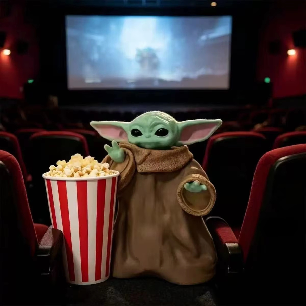 Star Wars Baby Yoda Popcorn Bu - Food Snacks For Kids review and price
