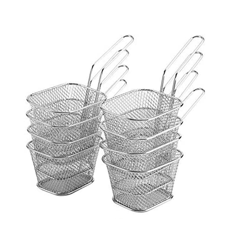 Mini Fry Baskets, Mesh Wire Fr - Food & Snacks Coloring Book Bold & Easy Pdf review and price
