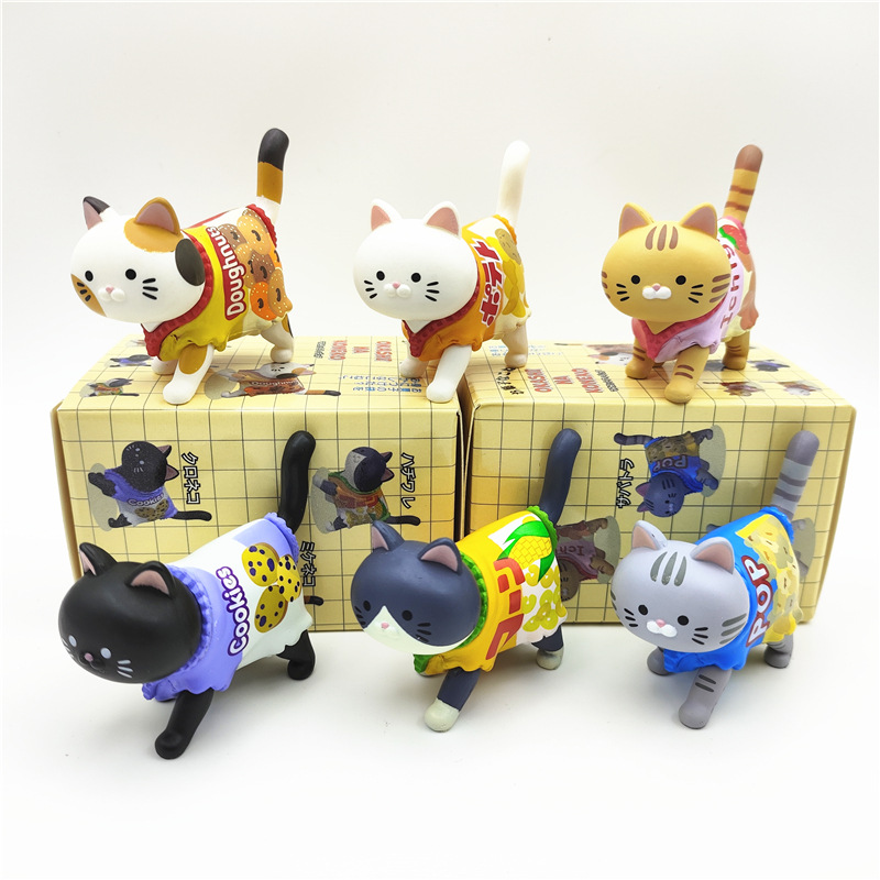 Cute Cat Blind Box Wearing Can - Food Snacks For Kids review and price