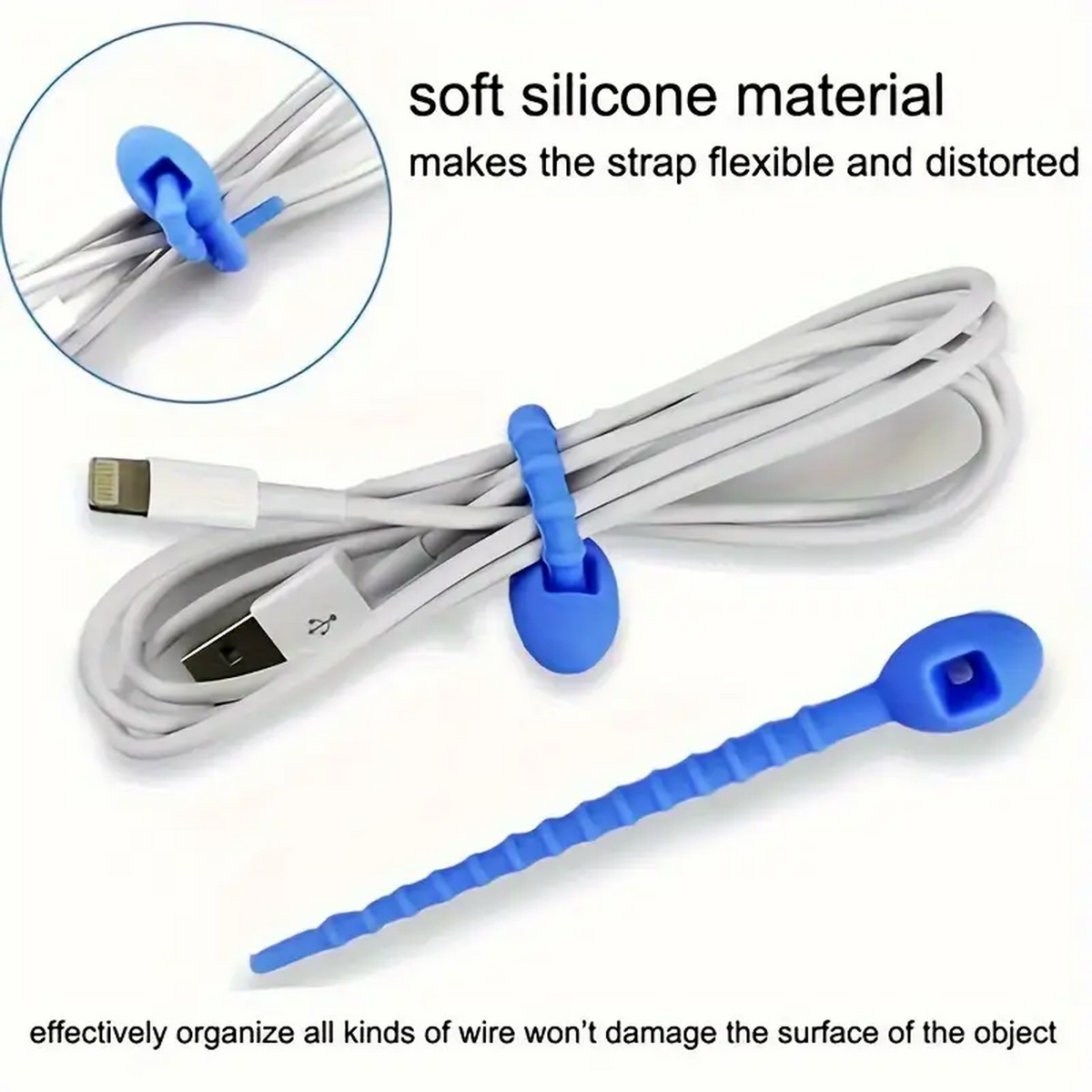 Silicone Reusable Cable Wire O - Food Z review and price