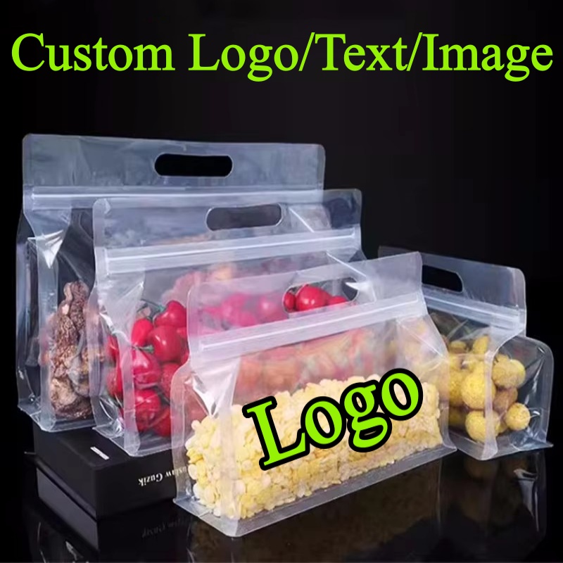 100PCS 3D Stand-up Clear Porta - Food Like Snacks review and price