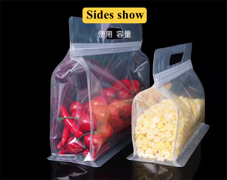 100PCS 3D Stand-up Clear Porta - Food Like Snacks review and price