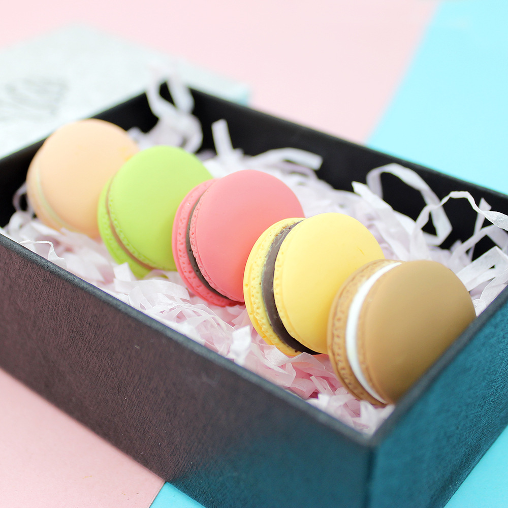 6PCS Simulation Macaron Model  - Food Snacks For Kids review and price