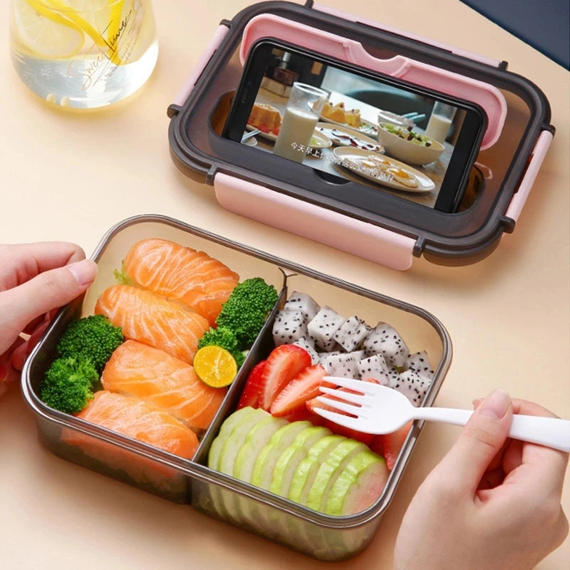 Transparent Lunch Box For Kids - Snacks Food Warmer review and price