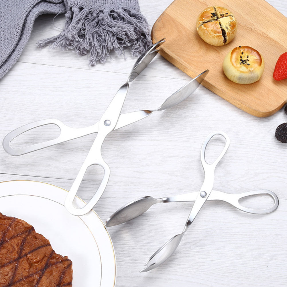 2Pcs Food Tong Zinc Alloy Non- - Food Zinc review and price