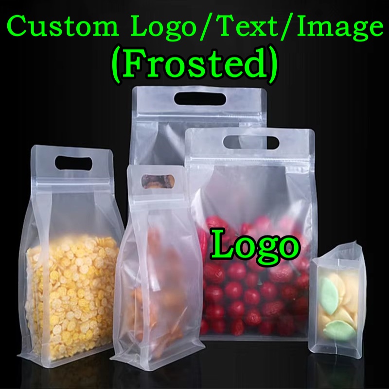 100PCS 3D Frosted Plastic Zipl - Food Like Snacks review and price