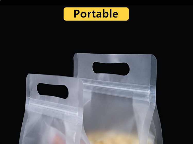 100PCS 3D Frosted Plastic Zipl - Food Like Snacks review and price