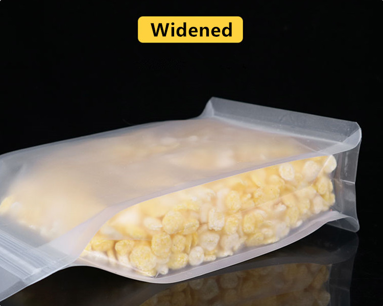 100PCS 3D Frosted Plastic Zipl - Food Like Snacks review and price