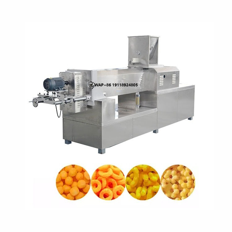 Puffed Corn Rice Snacks Food E - Food Snacks Making Machine review and price