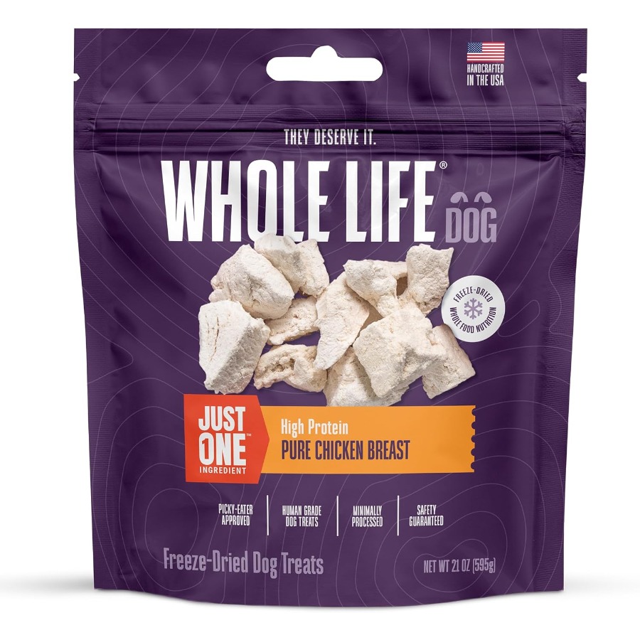 Whole Life Dog Just One Chicke - Food Snacks High In Protein review and price