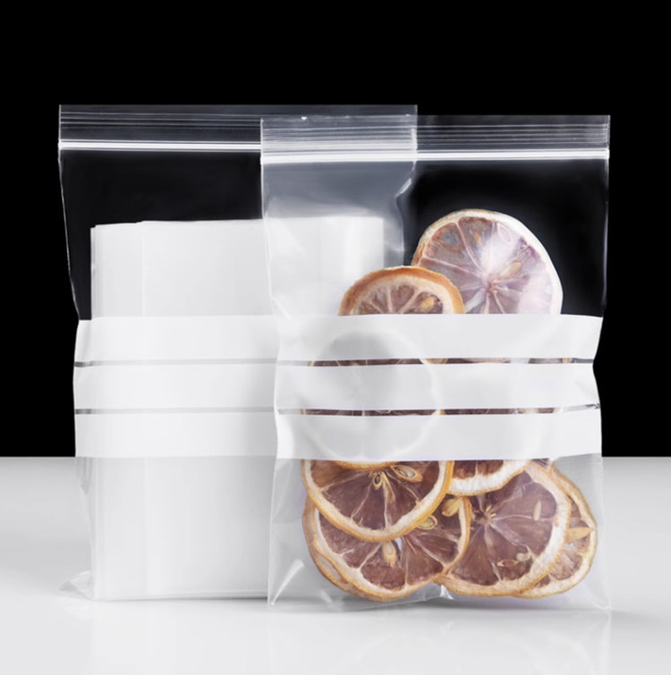 200PCS Clear PE Writable Ziplo - Food Like Snacks review and price