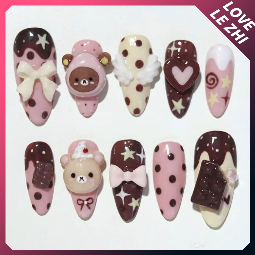 10Pcs Cartoon Kawaii Anime Ril - Food Like Snacks review and price