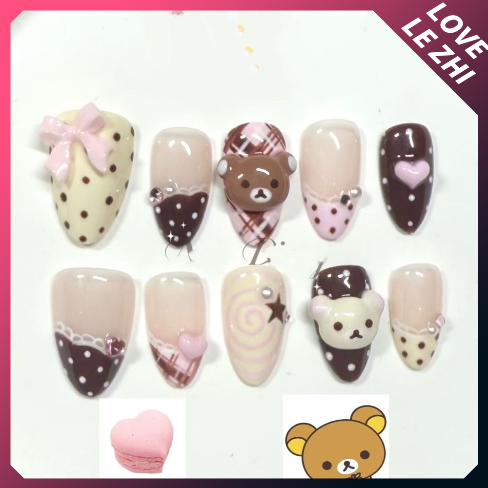10Pcs Cartoon Kawaii Anime Ril - Food Like Snacks review and price