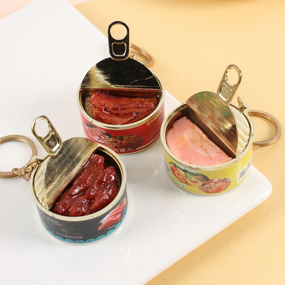 PVC Simulation Canned Food Key - Food Zinc review and price