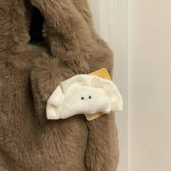 Cute Soft Dumpling Keychain fo - Food Zinc review and price